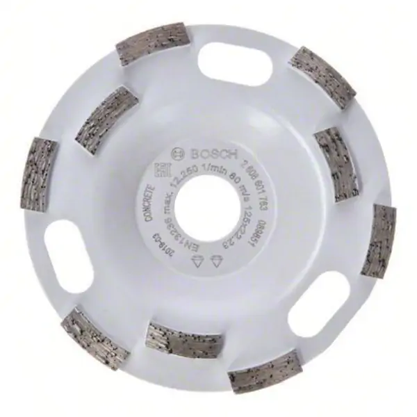 Expert for Concrete High Speed dijamantska lončasta ploča za brušenje Bosch 2608601763, 125 x 22,23 x 5 mm