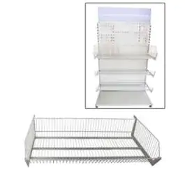 Polica za prodavnice eu - korpa 1000x470mm WOMAX