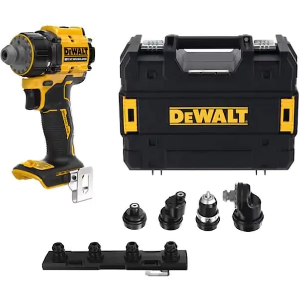 DeWalt DCD803NT akumulatorska bušilica - odvrtač sa izmenljivim glavama, 18V, Solo