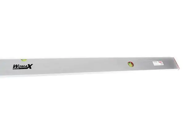 Ravnjača aluminijumska 3m sa libelom WOMAX
