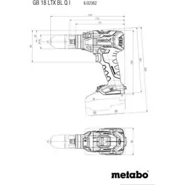 Metabo GB 18 LTX BL Q  Akumulatorska bušilica/zavrtac