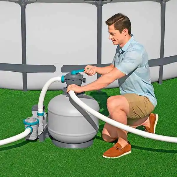 Bestway peščana filter pumpa 8.327 l/h 220-240 V