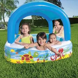 Bestway bazen za igru sa nadstrešnicom Beach Buddy 1.40x1.40x1.14m