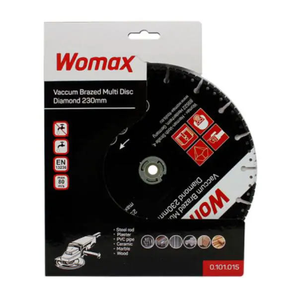 Rezna ploča dijamantska o230mm univerzalna WOMAX