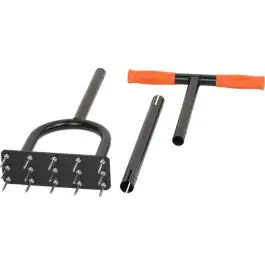 Strend Pro Garden ručni aerator za travnjak 15 zubaca 22 x 102 cm