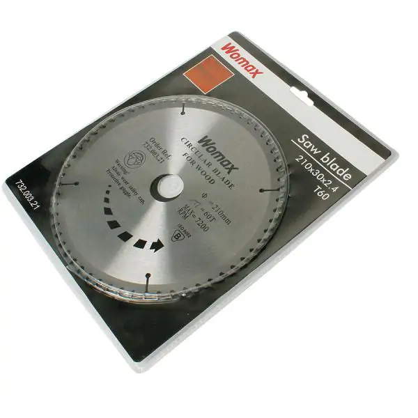 List Testere O210X30X2.6Mm T60