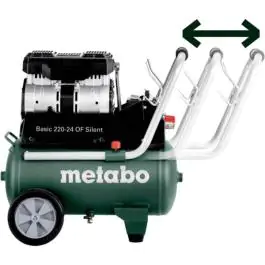 Metabo Basic 220-24 OF Silent kompresor 24 l 8 bara 230 V