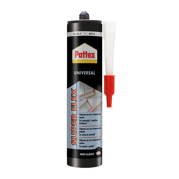 Silikon univerzalni beli pattex