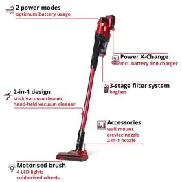 Einhell TE-SV 18 Li akumulatorski štapni usisivač 18V (1x4,0Ah)