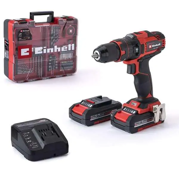Einhell TE-CD 18/40 Li-i +64 akumulatorska udarna bušilica-odvijač 18V (2x2,0Ah)