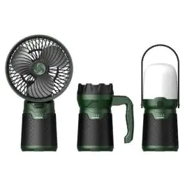 ISKRA ERO akumulatorski kamperski set, ventilator+lampe