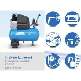 ABAC Kompresor 24 litara
