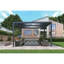 Pergola aluminijumska 3 × 4 m Green Bay