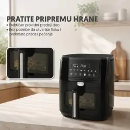 PROSTO friteza na vruć vazduh air fryer 6.5l 1600W