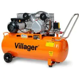 Kompresor Villager VAT VER 100 L – vazdušni kompresor 100 l, 8 bara i protok 336 l/min
