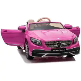 Dečiji auto na baterije Mercedes Maybach 12V Roze sa daljinskim upravljačem