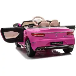 Dečiji auto na baterije Mercedes Maybach 12V Roze sa daljinskim upravljačem