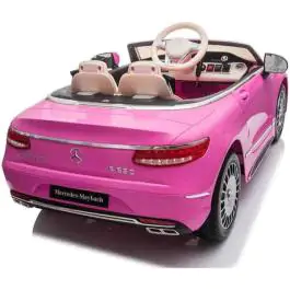 Dečiji auto na baterije Mercedes Maybach 12V Roze sa daljinskim upravljačem