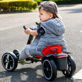 Dečiji karting na akumulator Crveni KT001