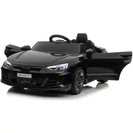 Dečiji automobil na akumulator Audi RS e-tron GT Crni – Licencirani model sa daljinskim upravljačem i LED svetlima
