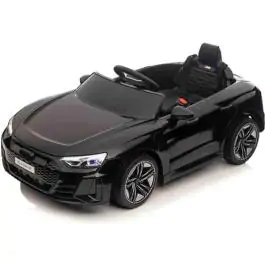 Dečiji automobil na akumulator Audi RS e-tron GT Crni – Licencirani model sa daljinskim upravljačem i LED svetlima