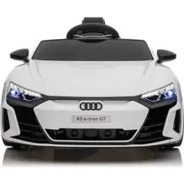 Dečiji automobil na akumulator Audi RS e-tron GT Beli – Licencirani model sa daljinskim upravljačem i LED svetlima