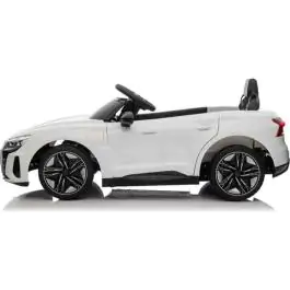Dečiji automobil na akumulator Audi RS e-tron GT Beli – Licencirani model sa daljinskim upravljačem i LED svetlima