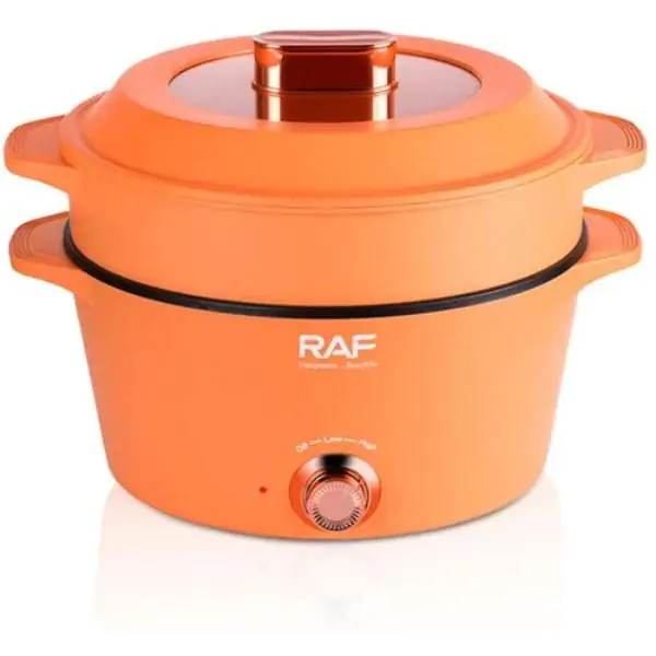 RAF R.5403O ELEKTRIČNI LONAC KRČKO NARANDŽASTI 1300W 5L+2L