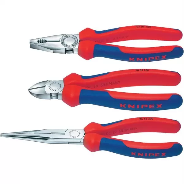 Klešta monterska set 3 kom 00 20 11 KNIPEX - proizvod na akciji