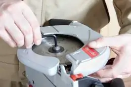 Testera kružna-ručni cirkular KSE 55 Vario plus (Metabobox)+ vodjica 1500mm METABO